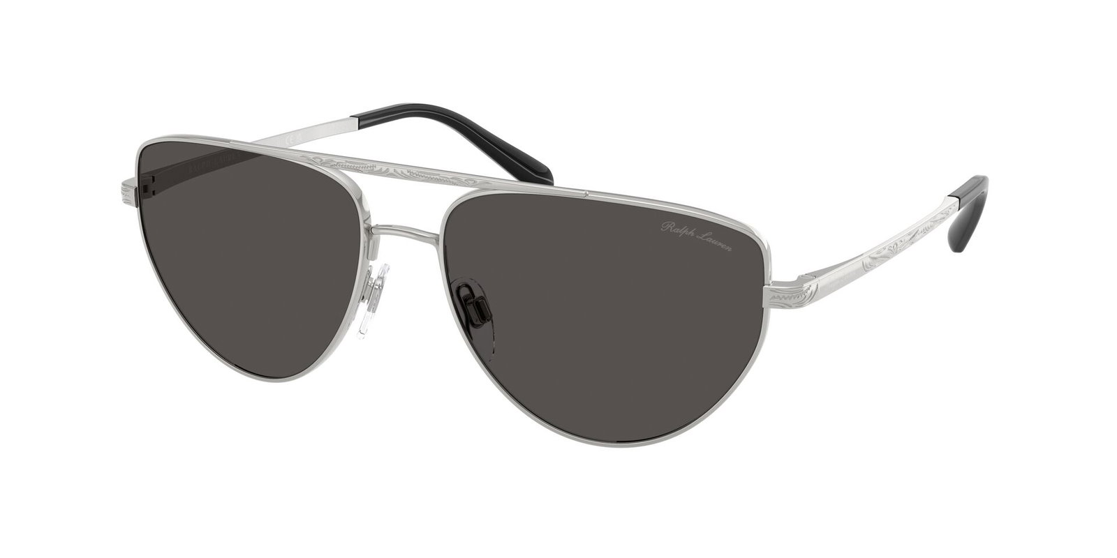Das Bild zeigt die Ralph Sonnenbrille RL7090 900187 leicht seitlich.